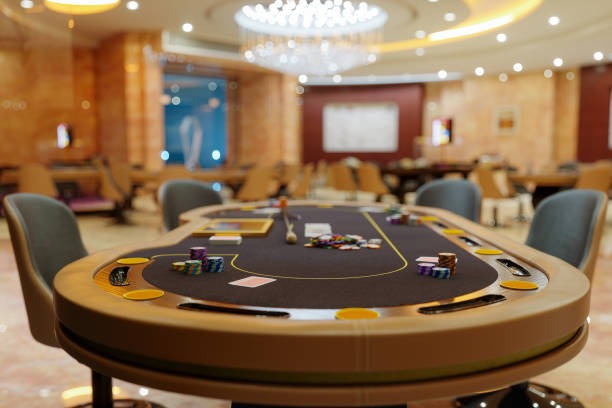 Live roulette dealer and wheel at cina788 slot studio